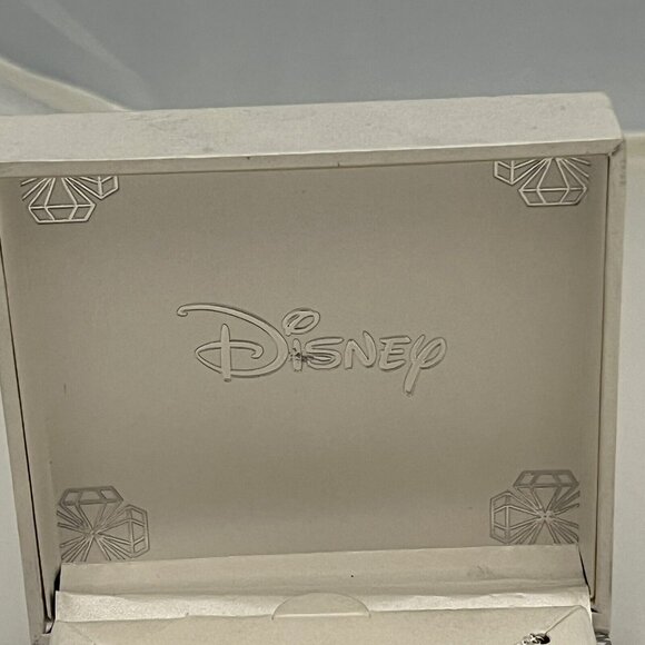 Disney 90 Years Mickey Mouse Silver Plated Swarovski Crystal 18 Inch Necklace - Picture 5 of 16